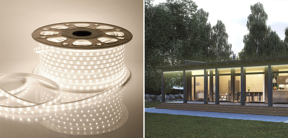 Комплект светодиодной ленты 6W/m 60LED/m 2835SMD теплый белый 5M Комплект светодиодной ленты 6W/m 60LED/m 2835SMD теплый белый 5M - Loft-Concept в Саратове
