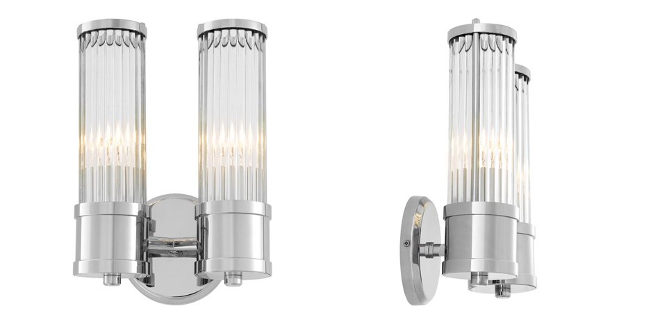 Бра Wall Lamp Claridges Dual Nickel - Loft-Concept в Саратове