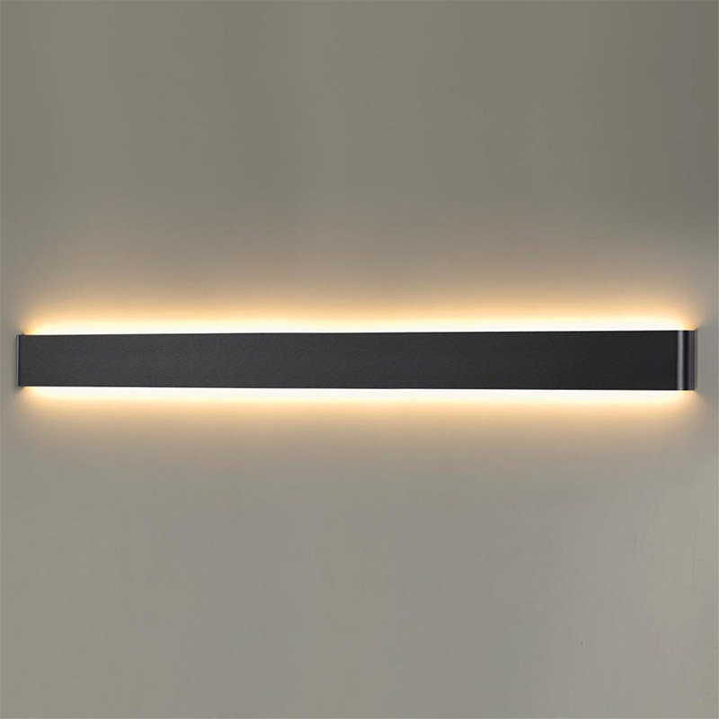 Бра Obverse Black Long Wall lamp Черный матовый в Саратове | Loft Concept 