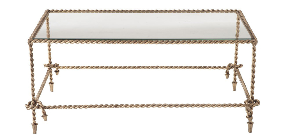 Кофейный стол Golden pigtail Кофейный стол Golden pigtail - Loft-Concept в Саратове