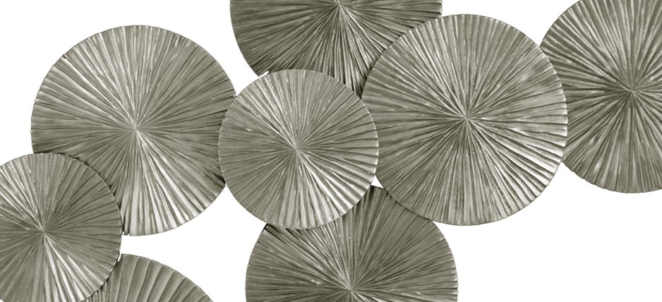 Арт-объект Apollo Silver Wall Plaque Disc Арт-объект Apollo Silver Wall Plaque Disc - Loft-Concept в Саратове