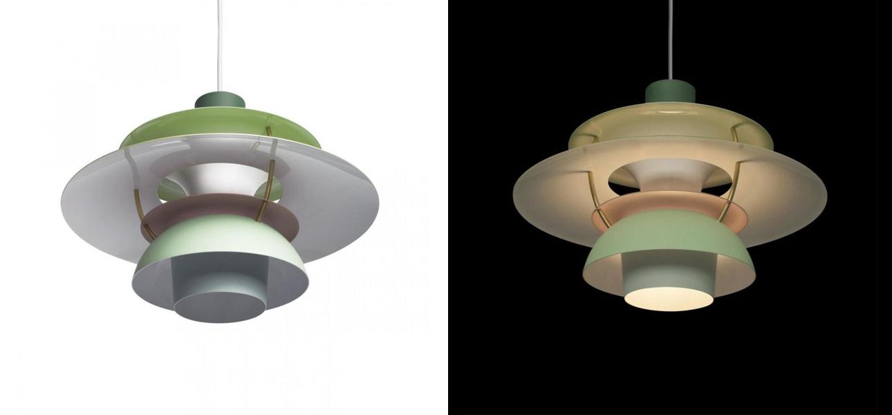 Зеленый Подвесной Светильник Louis Poulsen PH 5 Poul Henningsen Green - фото №1