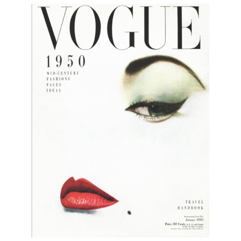 Постер Vogue Cover 1950 January  в Саратове | Loft Concept 