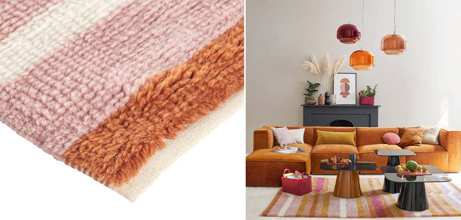 Ковер Multicolored Carpet 80% шерсть 20% хлопок Ковер Multicolored Carpet 80% шерсть 20% хлопок - Loft-Concept в Саратове