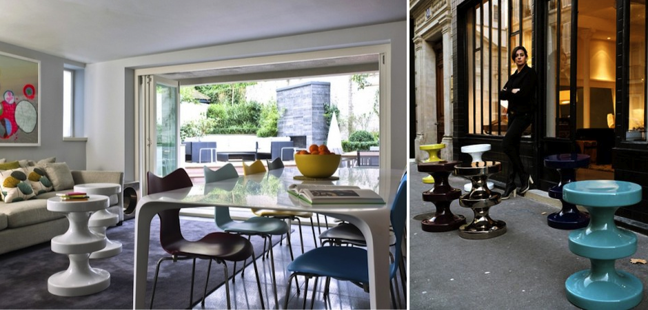 Керамический табурет INDIA MAHDAVI Bishop Stool Керамический табурет INDIA MAHDAVI Bishop Stool - Loft-Concept в Саратове