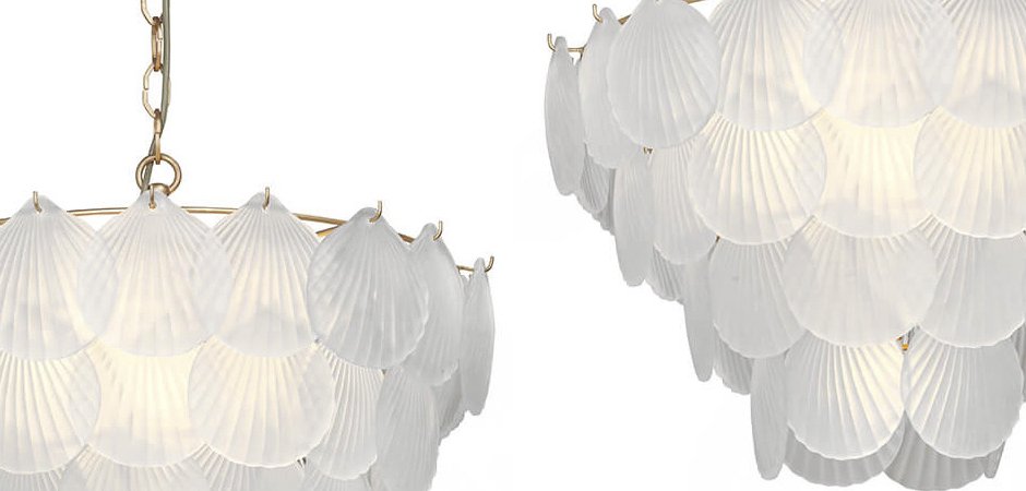 Люстра Transparent Glass Shells Люстра Transparent Glass Shells - Loft-Concept в Саратове