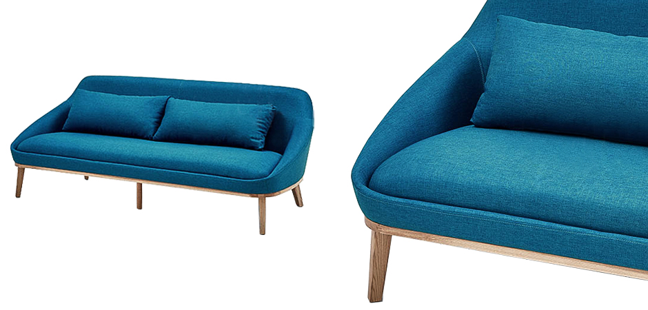 Двухместный диван Sea Basin Sofa Двухместный диван Sea Basin Sofa - Loft-Concept в Саратове