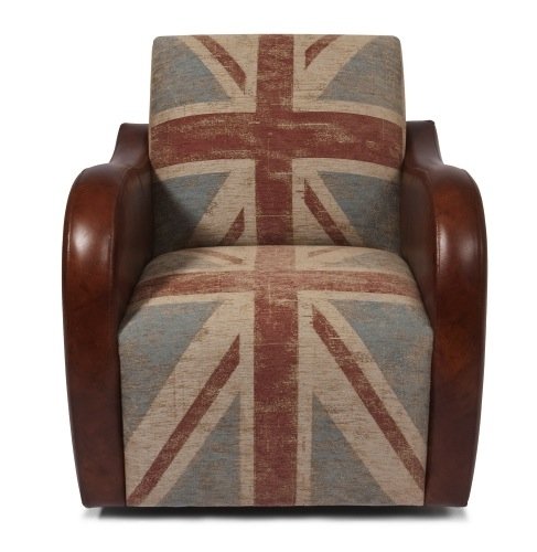 Кресло Master Jack Armchair Britannia Collection Коричневый в Саратове | Loft Concept 