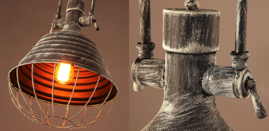 Подвесной светильник Retrika Grey Pendant Подвесной светильник Retrika Grey Pendant - Loft-Concept в Саратове