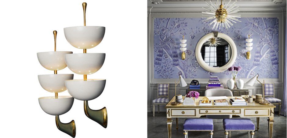 Бра Stilnovo Rare Pair of Stamped Sconces Бра Stilnovo Rare Pair of Stamped Sconces - Loft-Concept в Саратове