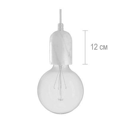 Подвесной светильник MARMOR BJÖRT Nero в Саратове