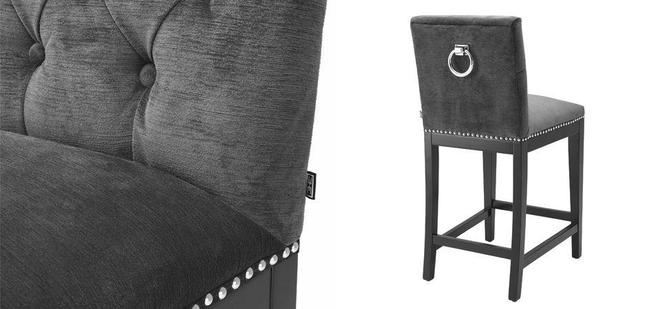Полубарный стул Eichholtz Counter Stool Domino Полубарный стул Eichholtz Counter Stool Domino - Loft-Concept в Саратове