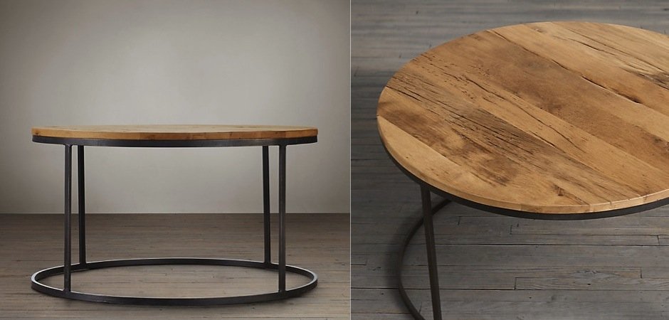 Стол Loft Wooden Round Стол Loft Wooden Round - Loft-Concept в Саратове