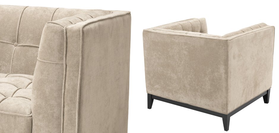 Кресло Eichholtz Chair Aldgate Greige Кресло Eichholtz Chair Aldgate Greige - Loft-Concept в Саратове