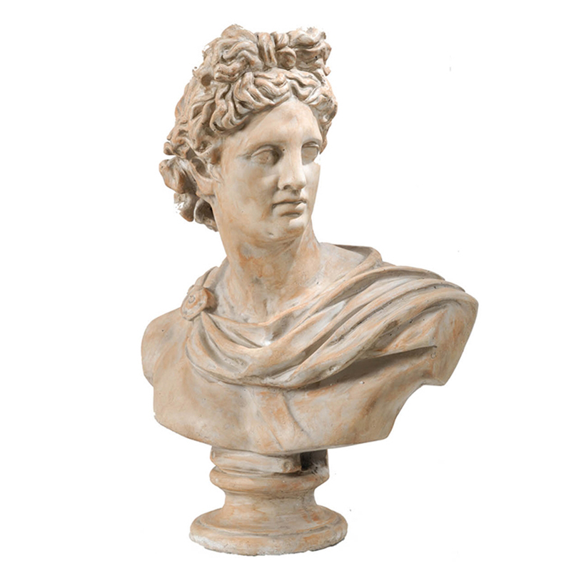 Статуэтка Antique Busts Apollo Belvedere Бежево-серый в Саратове | Loft Concept 