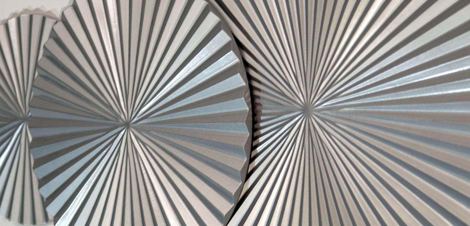 Арт-объект Apollo Silver Wall Plaque Disc 3 - фото