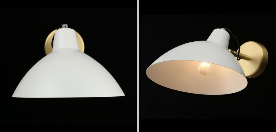 Бра с белым матовым плафоном Retro Light Бра с белым матовым плафоном Retro Light - Loft-Concept в Саратове