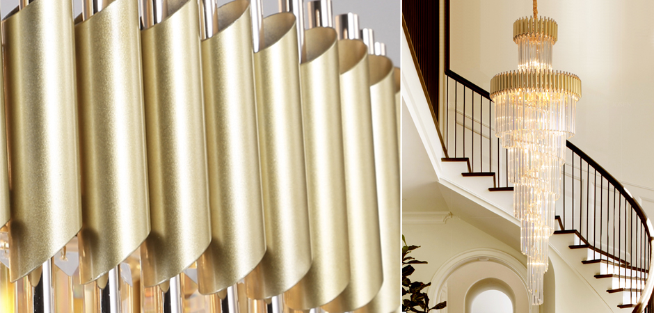 Люстра Empire Large Cascading Chandelier Gold Rectangular Crystal Люстра Empire Large Cascading Chandelier Gold Rectangular Crystal - Loft-Concept в Саратове