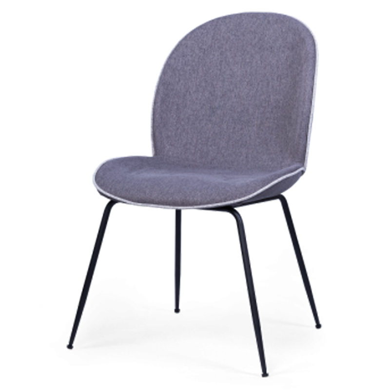 Стул Bleon Chair Серо-голубой Черный Стул Bleon Chair Серо-голубой Черный в Саратове | Loft Concept
