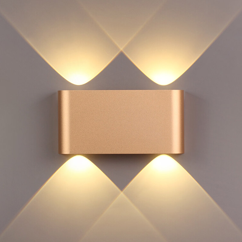 Бра Obverse Gold Rectangle A Wall lamp Золотой в Саратове | Loft Concept 