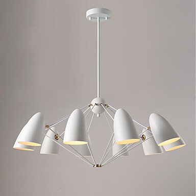 Люстра JLYLITE 10-Light Sputnik Chandelier White Белый в Саратове | Loft Concept 