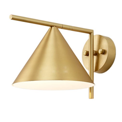 Бра Flos Captain Flint Cone Wall Light Латунь в Саратове | Loft Concept 