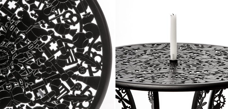 Обеденный стол Industry Collection ALUMINIUM TABLE – BLACK Обеденный стол Industry Collection ALUMINIUM TABLE – BLACK - Loft-Concept в Саратове