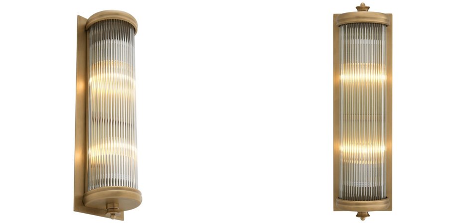 Бра Wall Lamp Glorious L Brass Бра Wall Lamp Glorious L Brass - Loft-Concept в Саратове