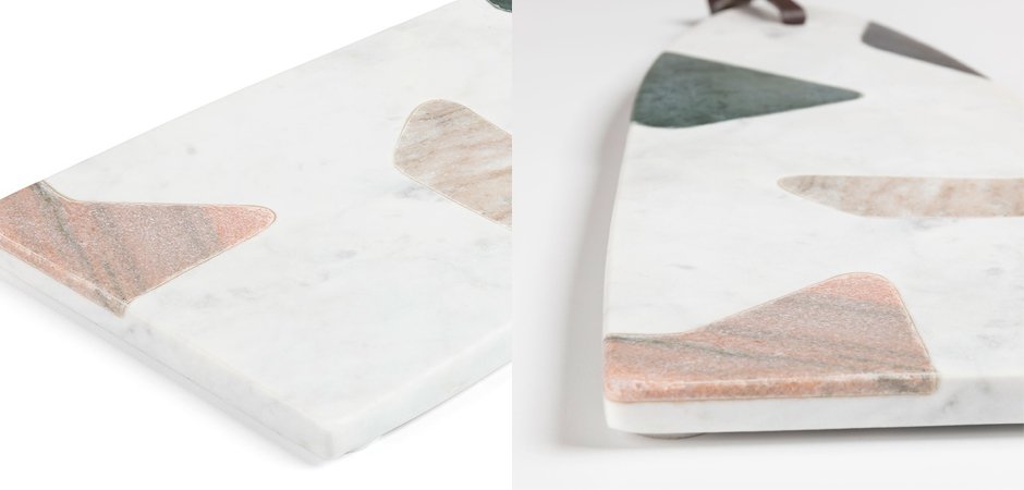 Разделочная доска Pastel Spots Triangle Разделочная доска Pastel Spots Triangle - Loft-Concept в Саратове