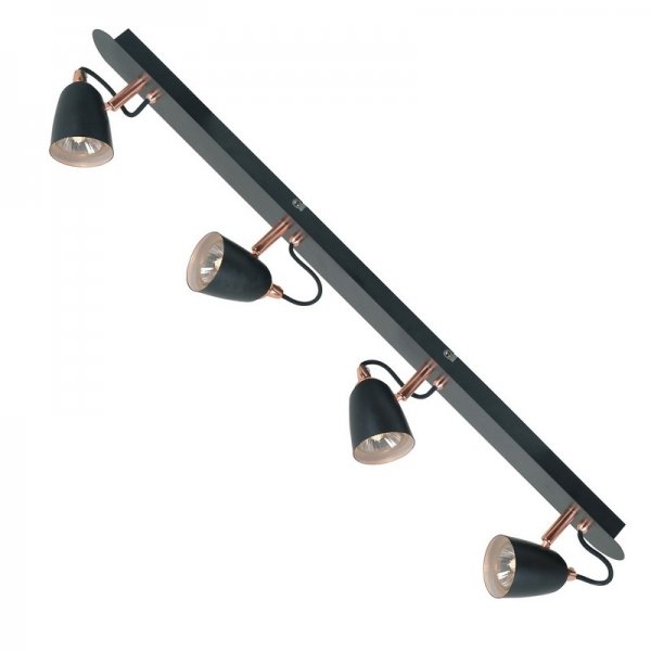 Спот Copper Spot 4 Черный Спот Copper Spot 4 Черный в Саратове | Loft Concept