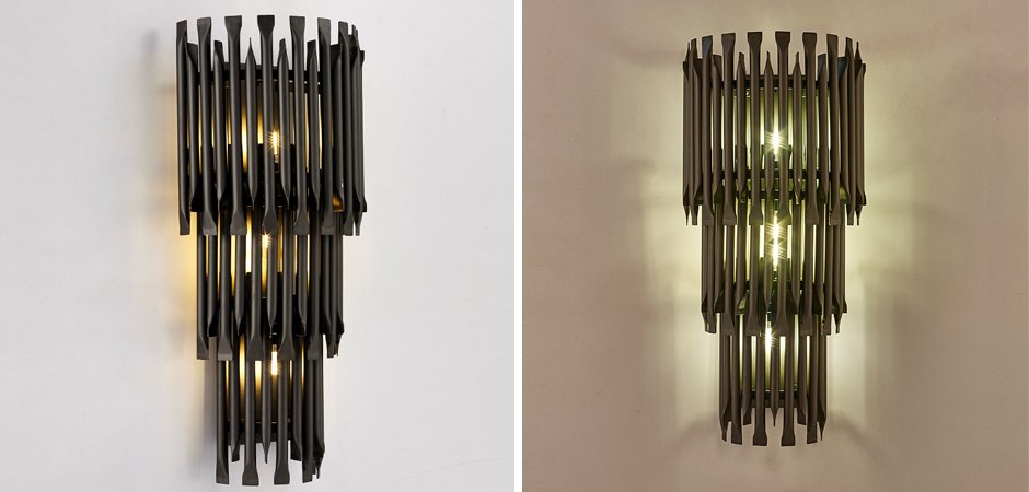 Бра MATHENY III WALL LAMP by DELIGHTFULL Black Бра MATHENY III WALL LAMP by DELIGHTFULL Black - Loft-Concept в Саратове