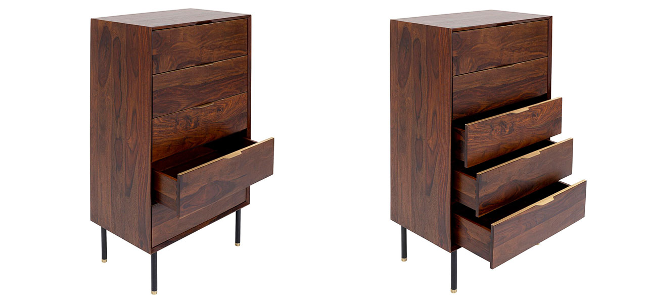 Комод деревянный Dnipro - фото