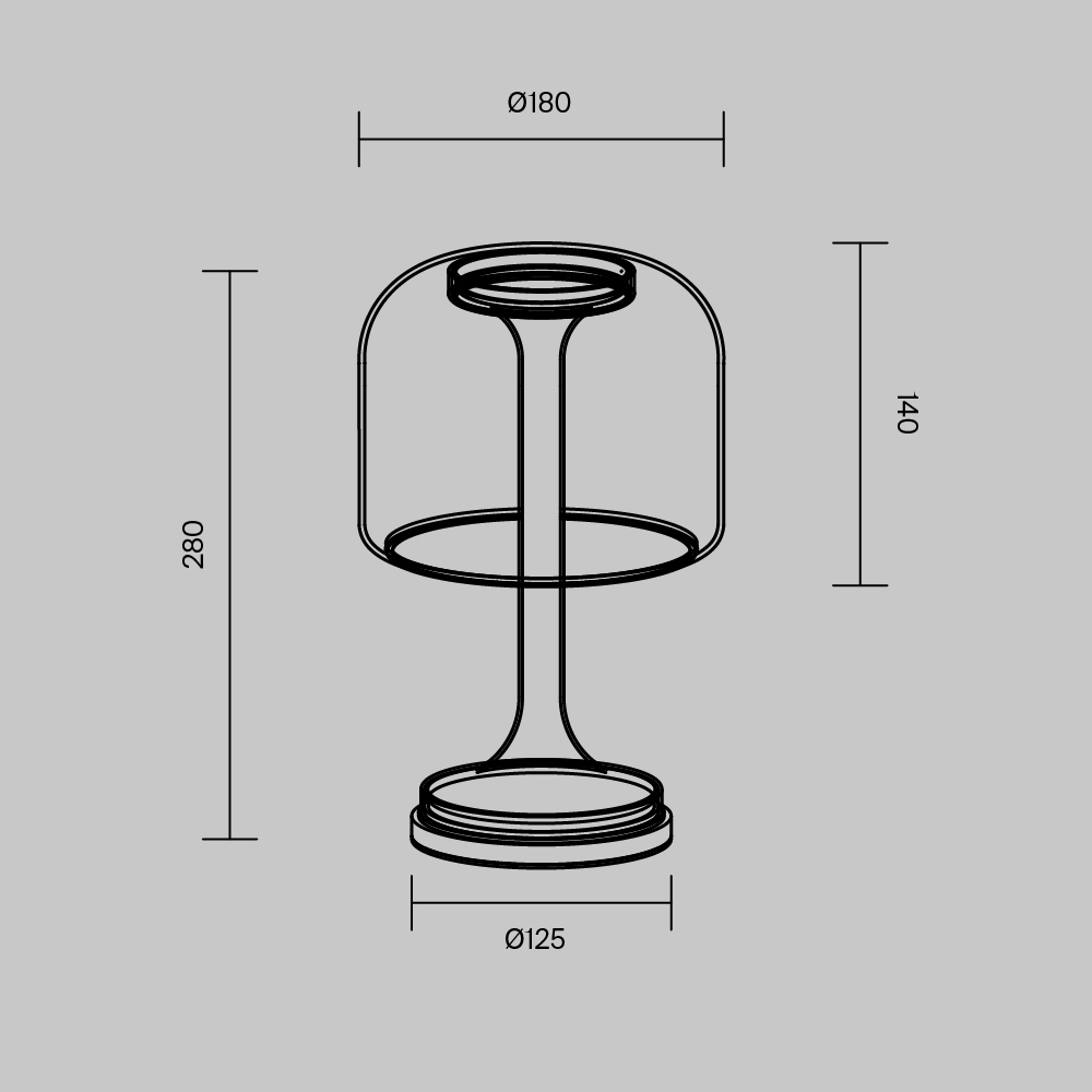 Настольный светильник Spirito 3000К 13Вт в Саратове