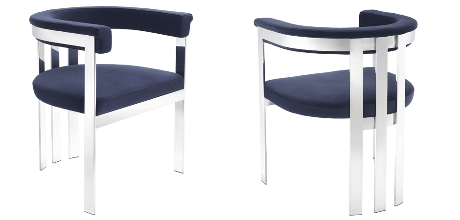 Стул Eichholtz Dining Chair Clubhouse blue Стул Eichholtz Dining Chair Clubhouse blue - Loft-Concept в Саратове