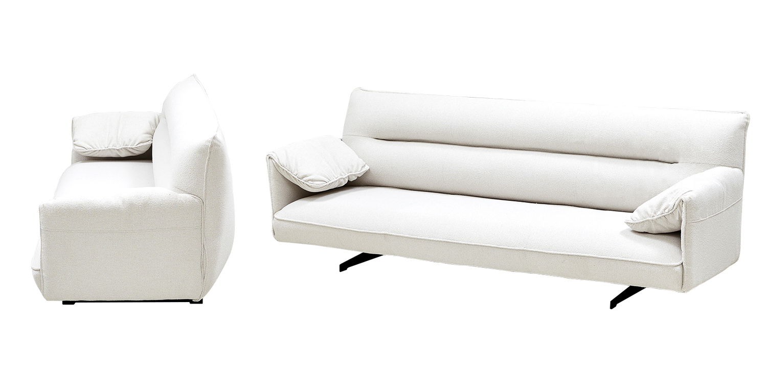 Диван с подлокотниками-подушками Ortega Sofa Белый - фото