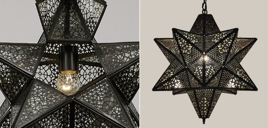 Люстра Morocco Black Star Люстра Morocco Black Star - Loft-Concept в Саратове