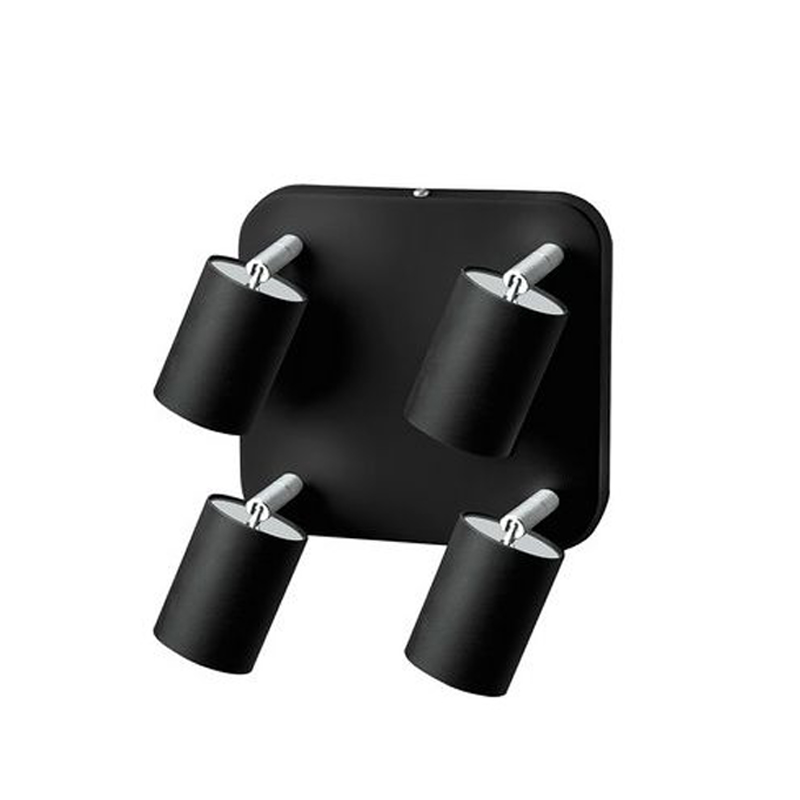 Настенный спот Celis Spot Wall Four Lamp black Черный в Саратове | Loft Concept 