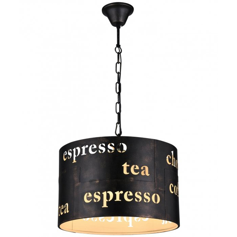 Люстра Bar Coffee Chandelier Коричневый винтаж в Саратове | Loft Concept 