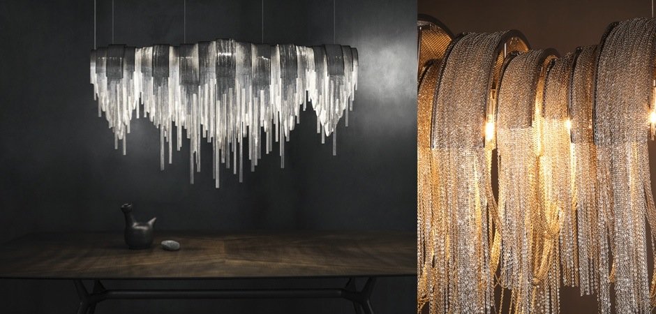 Люстра Volver Golden Chain Chandelier Люстра Volver Golden Chain Chandelier - Loft-Concept в Саратове