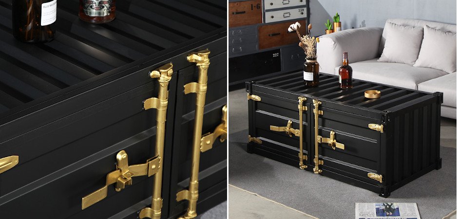 Кофейный стол Sea Container Coffee table Кофейный стол Sea Container Coffee table - Loft-Concept в Саратове