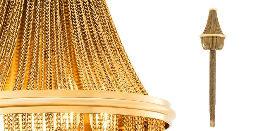 Бра Wall Lamp Martinez Gold Бра Wall Lamp Martinez Gold - Loft-Concept в Саратове