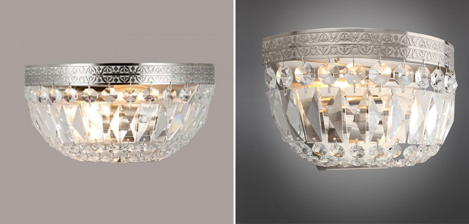 Бра Ancient Ocean Nickel Бра Ancient Ocean Nickel - Loft-Concept в Саратове