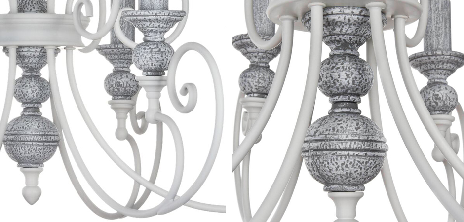 Люстра Mocenigo Chandelier White Люстра Mocenigo Chandelier White - Loft-Concept в Саратове