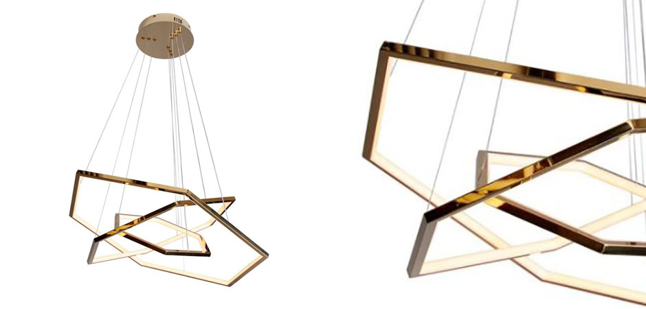 Люстра Vesanto Cameron Design House Gold 100 Люстра Vesanto Cameron Design House Gold 100 - Loft-Concept в Саратове