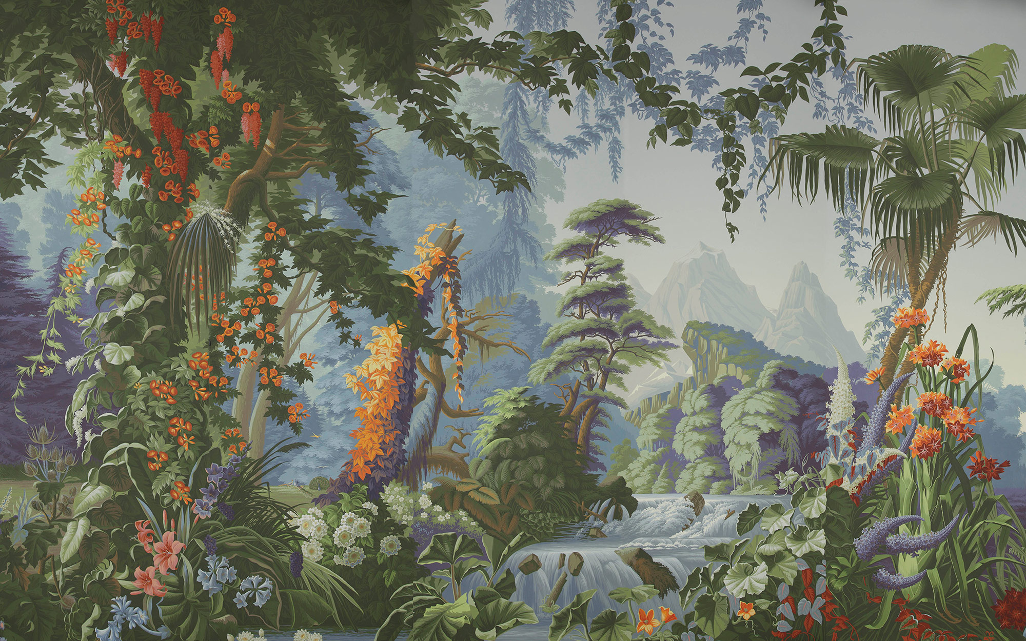 Обои ручная роспись L'Eden Eden on scenic paper Обои ручная роспись L'Eden Eden on scenic paper - постер Loft-Concept в Саратове