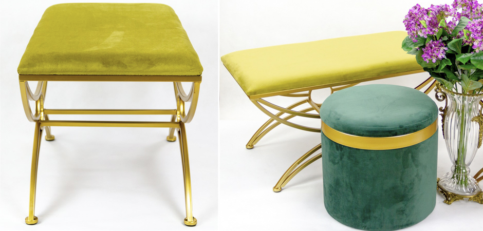 Пуф Art Deco Shapes Yellow Пуф Art Deco Shapes Yellow - Loft-Concept в Саратове