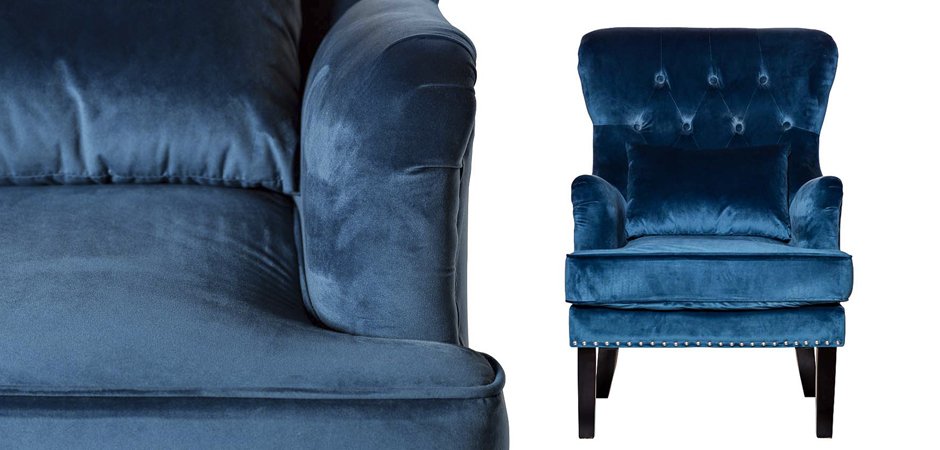 Stony Brook Chair Blue Кресло Stony Brook Chair Blue Кресло - Loft-Concept в Саратове
