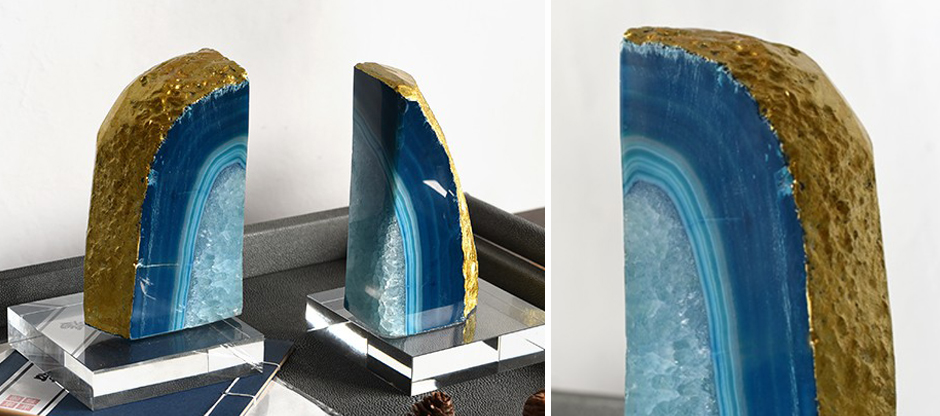 Держатели книг Magic Stone Agate Держатели книг Magic Stone Agate - Loft-Concept в Саратове