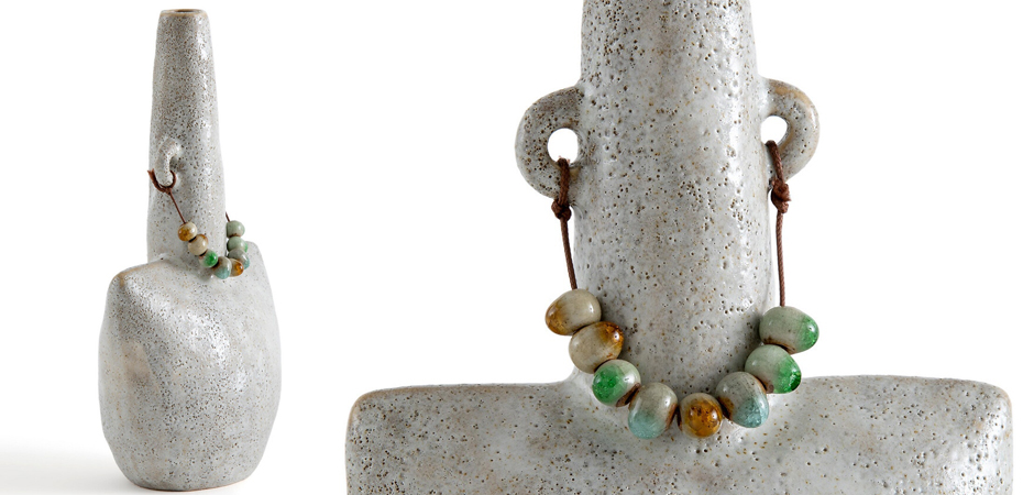 Ваза Ceramic Vase Beads On The Ears Ваза Ceramic Vase Beads On The Ears - Loft-Concept в Саратове