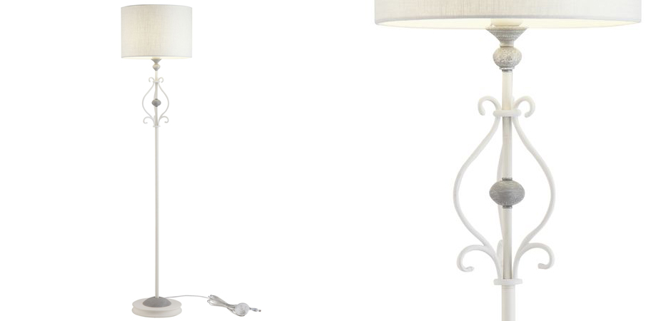 Торшер Mocenigo Floor Lamp White Торшер Mocenigo Floor Lamp White - Loft-Concept в Саратове